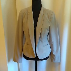 Worthington Basic Grey Blazer, fully lined